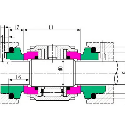 Double Seal H74D Multiple Spring Mechanical Seal